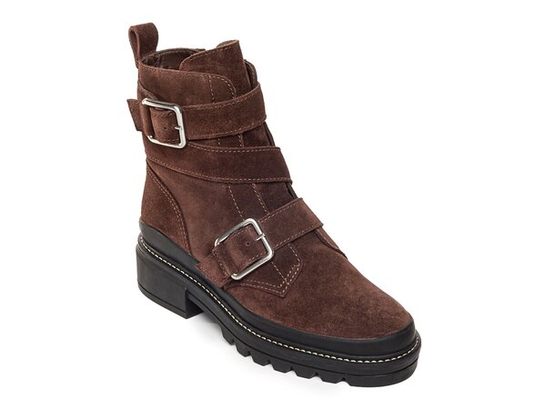  ベルナルド レディース ブーツ・レインブーツ シューズ Durban Bootie Dark Chocolate