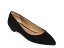 【送料無料】 ベルナルド レディース パンプス シューズ Fritz Ballet Flat Black Suede