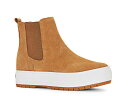  ケッズ レディース スニーカー シューズ Chelsea Platform High-Top Sneaker - Women's Brown