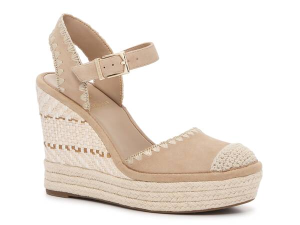 ヴィンスカムート レディース シューズ サンダル Vince Camuto Artemea Wedge Sandal Natural Tan/Oat ..