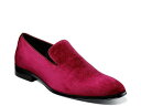 【送料無料】 ステイシーアダムス メンズ スリッポン・ローファー シューズ Savian Slip-On Cranberry