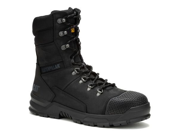  キャタピラー メンズ ブーツ・レインブーツ シューズ Accomplice X 8" Waterproof Steel Toe Work Boot - Men's Black