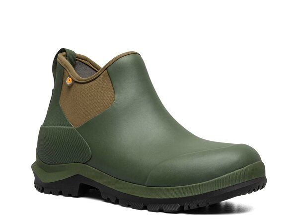  ボグス メンズ ブーツ・レインブーツ シューズ Sauvie Chelsea II Boot Dark Green