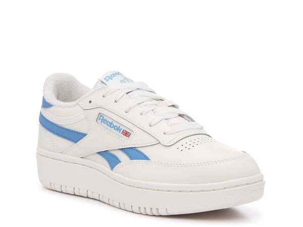  リーボック レディース スニーカー シューズ Club C Double Revenge Sneaker - Women's Chalk White/Blue