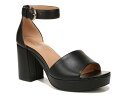  ナチュライザー レディース サンダル シューズ Pearlyn Platform Sandal Black Leather