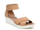 【送料無料】 ナチュライザー レディース サンダル シューズ Riviera Wedge Sandal Cookie Dough Brown Leather