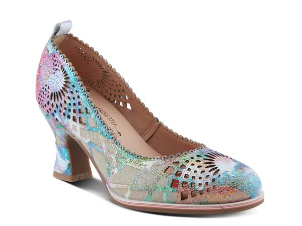 【送料無料】 スプリングステップ レディース パンプス シューズ Saldena Pump Rainbow Multicolor