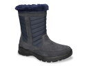 【送料無料】 イージーストリート レディース ブーツ・レインブーツ シューズ Frazer Bootie Navy Suede