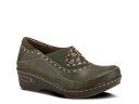 【送料無料】 スプリングステップ レディース スリッポン・ローファー シューズ Burbank Slip-On Dark Green