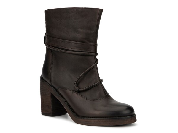  ビンテージファンドリー レディース ブーツ・レインブーツ ブーティ シューズ Denisa Bootie Dark Brown