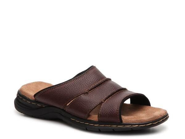 【送料無料】 ドクター・ショール メンズ サンダル シューズ Gordon Slide Sandal Brown