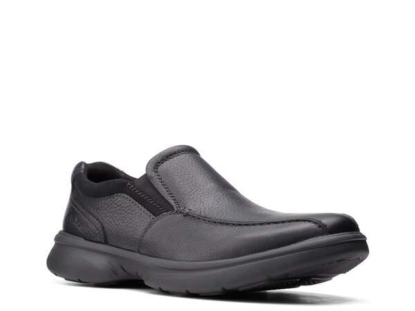 【送料無料】 クラークス メンズ スリッポン・ローファー シューズ Bradley Step Loafer Black