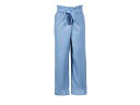 【送料無料】 サルヴァトーレ フェラガモ レディース カジュアルパンツ ボトムス Chambray Women's Wide-Leg Trousers Chambray Blue