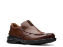  クラークス メンズ スリッポン・ローファー シューズ Gessler Step Slip-On Dark Brown