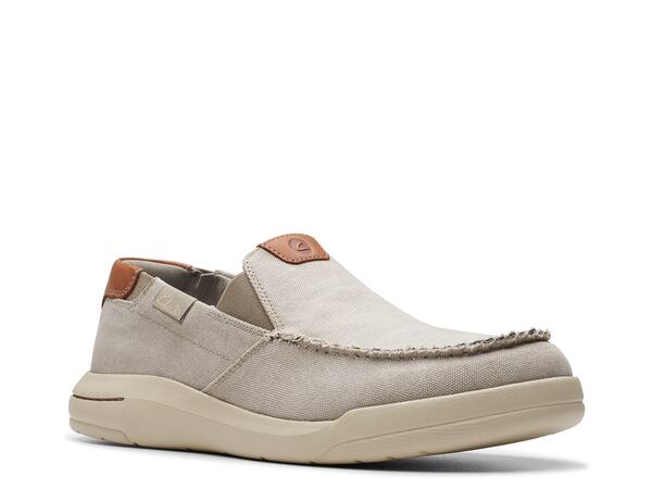 【送料無料】 クラークス メンズ スニーカー ウォーキングシューズ シューズ Driftlite Step Slip-On Grey