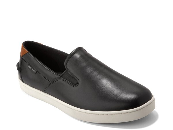 【送料無料】 コールハーン メンズ スリッポン・ローファー シューズ Nantucket Deck Slip-On Black