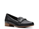 【送料無料】 クラークス レディース スリッポン・ローファー シューズ Juliet Aster Loafer Black(4)