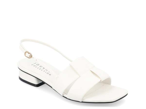ジュルネ コレクション レディース シューズ サンダル Journee Collection Tabatha Sandal White ホワイト