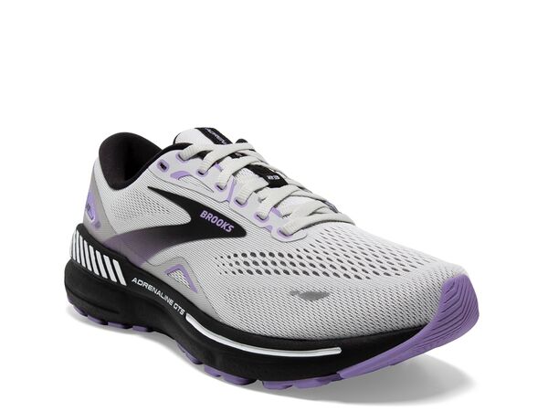 【送料無料】 ブルックス レディース スニーカー ウォーキングシューズ シューズ Adrenaline GTS 23 Running Shoe - Women's White/Purple