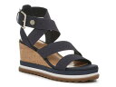 【送料無料】 ユニサ レディース サンダル シューズ Souler Wedge Sandal Dark Blue