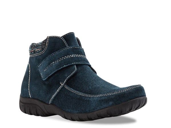 プロペット レディース ブーツ・レインブーツ シューズ Delaney Strap Bootie Navy