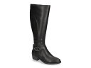 イージーストリート レディース ブーツ・レインブーツ シューズ Luella Plus Riding Boot Black