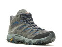 yz  Y u[cECu[c nCLOV[Y V[Y Moab Mid-Top Hiking Boot - Men's Grey