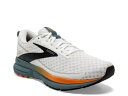 【送料無料】 ブルックス メンズ スニーカー ウォーキングシューズ シューズ Trace 3 Running Shoe - Men's White/Orange