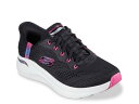 【送料無料】 スケッチャーズ レディース スニーカー シューズ Slip-insR Arch FitR 2.0 Easy Chic Sneaker - Women's Black/Pink