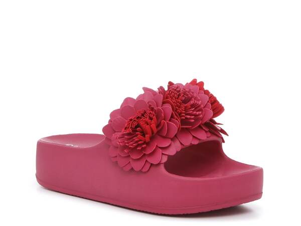 【送料無料】 オリビアミラー レディース サンダル シューズ Happy Hour Platform Sandal Fuchsia Mage..