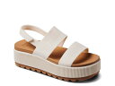 【送料無料】 リーフ レディース サンダル シューズ Water Vista Higher Platform Sandal White(4)