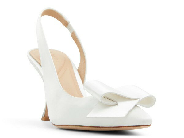  テッドベーカー レディース パンプス シューズ Ari Pump White Satin