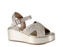 【送料無料】 ディバトゥルー レディース サンダル シューズ Wind Garden Wedge Sandal Light Gold