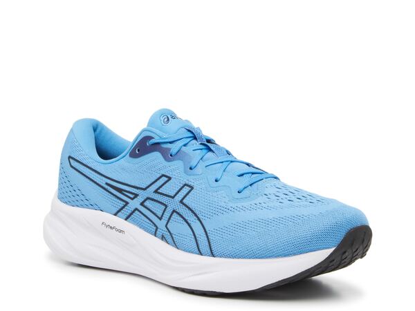 【送料無料】 アシックス メンズ スニーカー シューズ Pulse 15 Running Shoe - Men's Waterscape Blue/Black/White