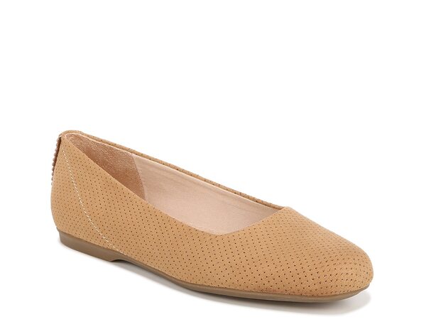 【送料無料】 ドクター・ショール レディース パンプス シューズ Wexley Ballet Flat Tan Perforated