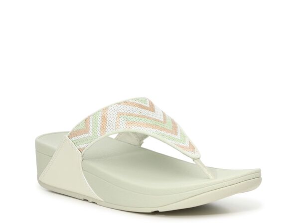 フィットフロップ レディース シューズ サンダル スパンコール FitFlop Lulu Sequin Wedge Sandal Mint Green グリーン