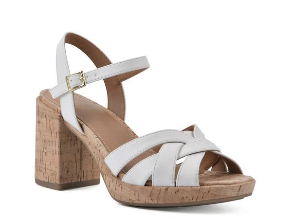 【送料無料】 ホワイトマウンテン レディース サンダル シューズ Dubonnet Sandal White