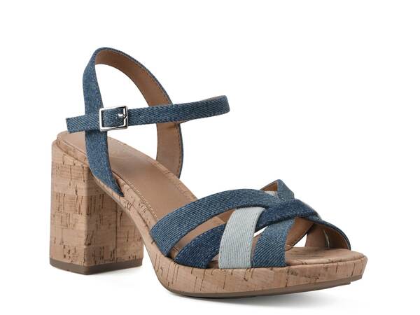 【送料無料】 ホワイトマウンテン レディース サンダル シューズ Dubonnet Sandal Blue