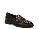 【送料無料】 フランコサルト レディース スリッポン・ローファー シューズ Edith Loafer Black Leopard Print
