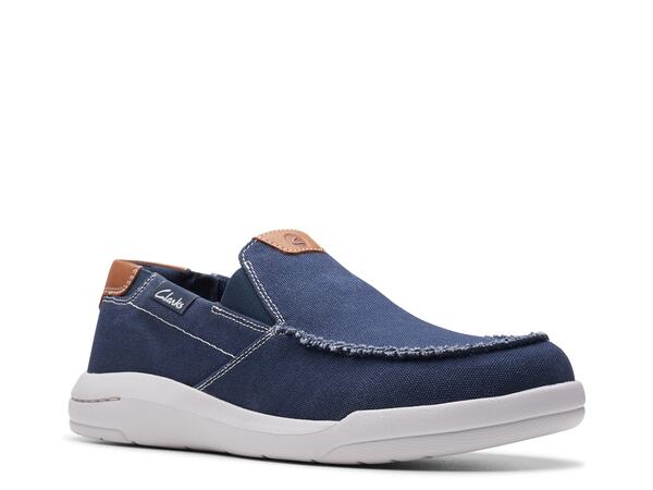 【送料無料】 クラークス メンズ スニーカー シューズ Driftlite Step Slip-On Navy