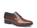 【送料無料】 ジョンストンアンドマーフィー メンズ オックスフォード シューズ Gibbons Cap Toe Oxford Mahogany