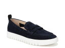 【送料無料】 バイオニック レディース スリッポン・ローファー シューズ Uptown Penny Loafer Midnight Navy Suede
