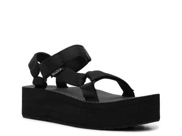 テバ レディース シューズ サンダル Teva Flatform Universal Sandal Black ブラック