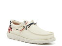 【送料無料】 ヘイデュード メンズ スリッポン・ローファー シューズ Wally Americana Slip-On - Men's Ivory