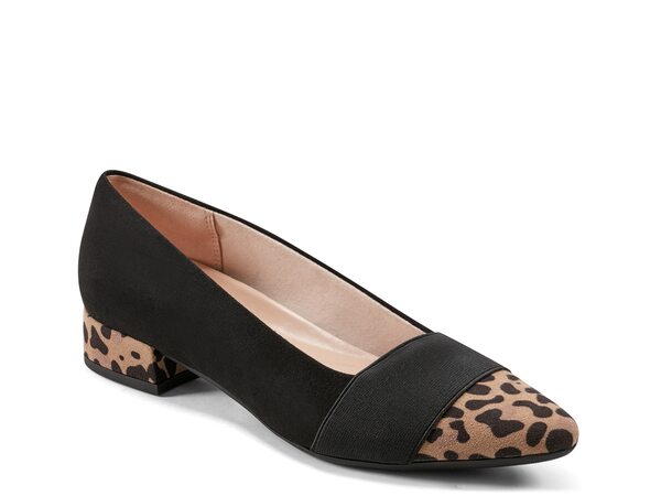 【送料無料】 イージースピリット レディース パンプス シューズ Castle Pump Black/Animal Print