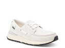【送料無料】 イーストランド メンズ デッキシューズ シューズ Leap Trainer Boat Shoe White Suede