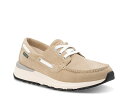 【送料無料】 イーストランド メンズ デッキシューズ シューズ Leap Trainer Boat Shoe Sand Suede