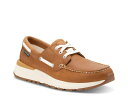 【送料無料】 イーストランド メンズ デッキシューズ シューズ Leap Trainer Boat Shoe Tan Leather