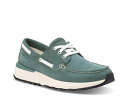【送料無料】 イーストランド メンズ デッキシューズ シューズ Leap Trainer Boat Shoe Sage Green Suede