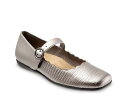 【送料無料】 トロッターズ レディース パンプス シューズ Sugar Mary Jane Flat Silver Metallic(4)
